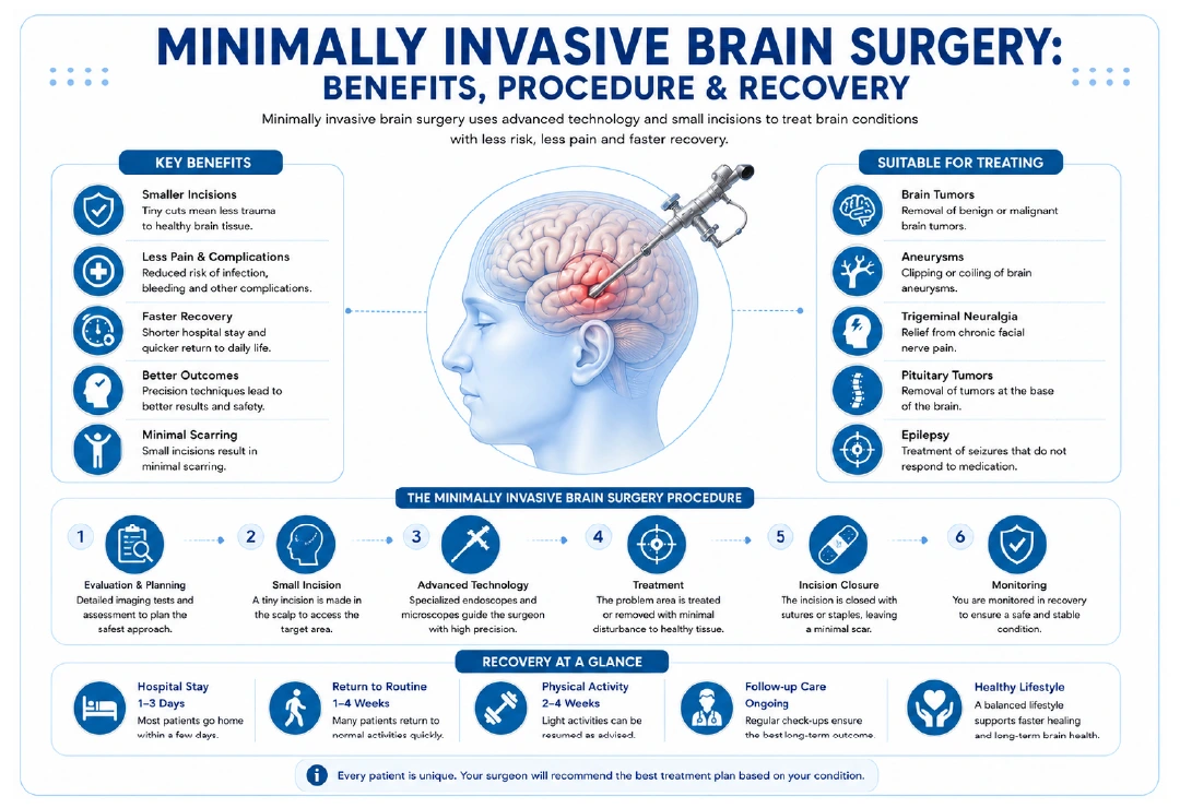 Minimally Invasive Brain Surgery- Benefits, Procedure & Recovery